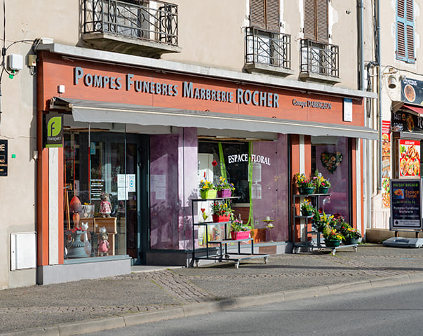 Pompes funèbres Rocher à Gannat - Allier (03)