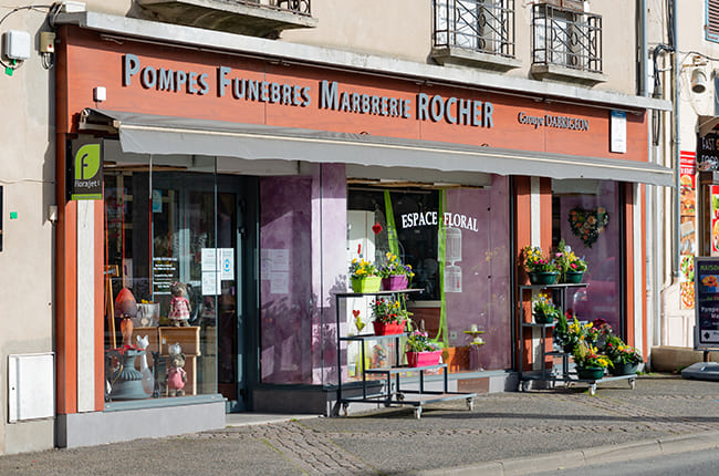 Pompes funèbres Rocher à Gannat - Allier (03)